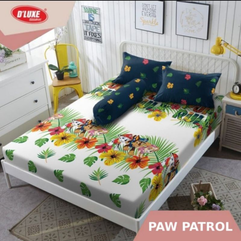 KINTAKUN D'Luxe Queen (160×200×20) Sprei Paw Patrol