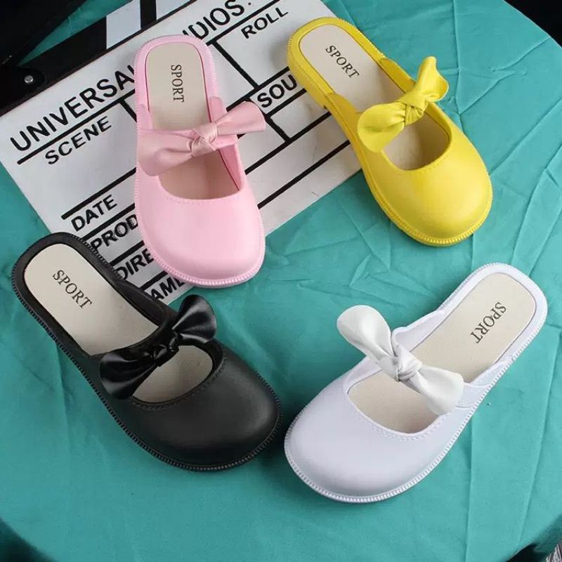 Sepatu Flat Shoes Anak Wanita Summer pita Import High Quality best