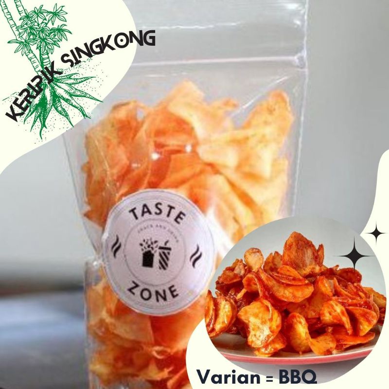 

keripik singkong/varian rasa BBQ dijamin enak, renyah dan gurih