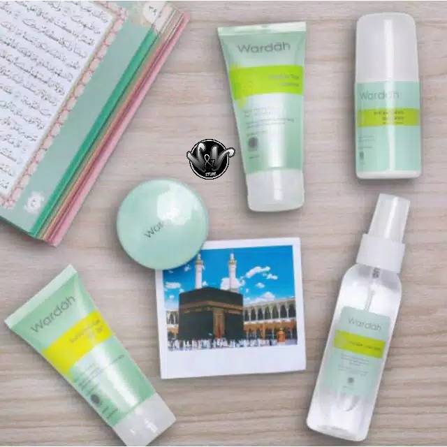 WARDAH PAKET HAJI&UMROH/WARDAH/PAKET WARDAH/PERLENGKAPAN HAJI&UMROH/HAJI/UMROH/PERAWATAN / KOSMETIK