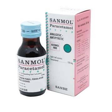 

SANMOL SYRUP PARACETAMOL SIRUP 60ML SYR 60 ML AMPUH