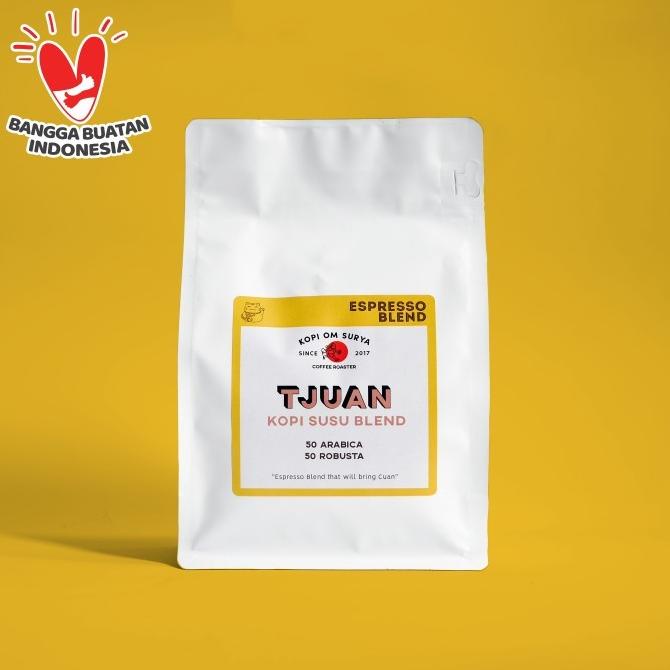 

[COD] KOPI TJUAN - Blend Kopi arabika dan Robusta - 250gr - biji kopi susu [COD]