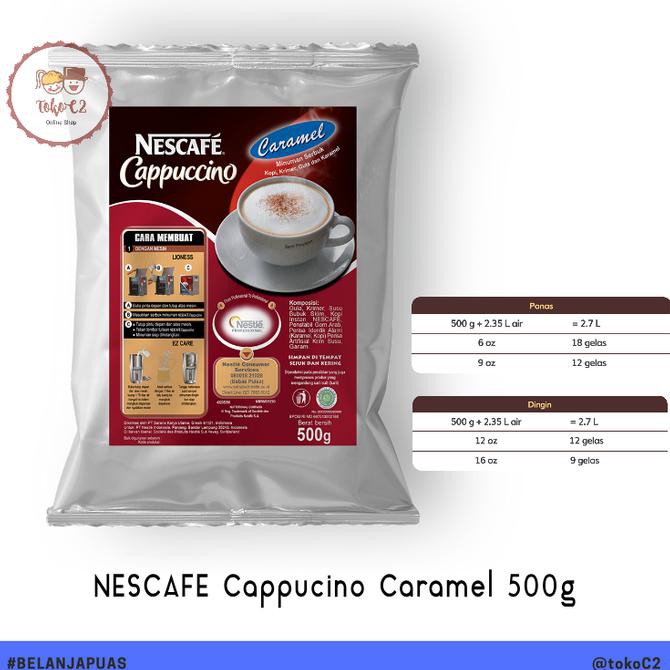 

NESCAFE CAPPUCINO CARAMEL 500GR