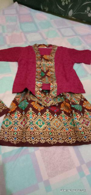 Kebaya Kutubaru Batik Anak