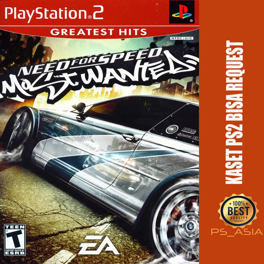 Kaset ps 2 Need for Speed - Most Wanted - Most Wanted Black Edition