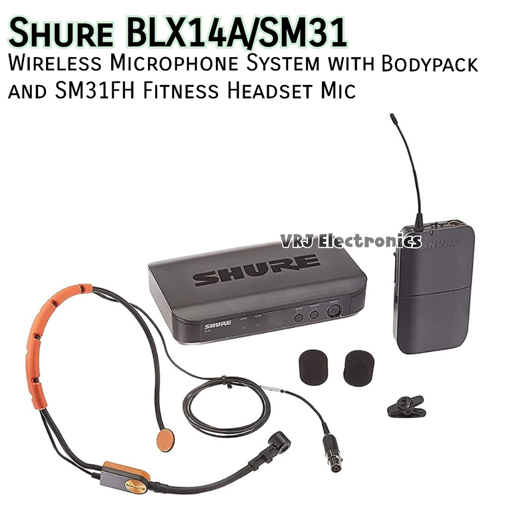 shure SM31FH Headset Kondenser Mikrofon