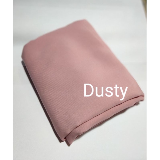 SEGI EMPAT BAHAN WOLFIS GRADE A 58 PREMIUM  IMPORT SYARI / JILBAB SYARI PESTA / JILBAB SERAGAM-DUSTY