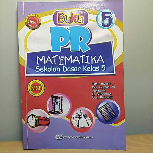 Buku PR Matematika Sekolah Dasar Kelas 5