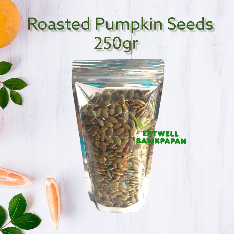 

ROASTED PUMPKIN SEED 250GR / BIJI LABU PANGGANG OVEN MATANG BALIKPAPAN