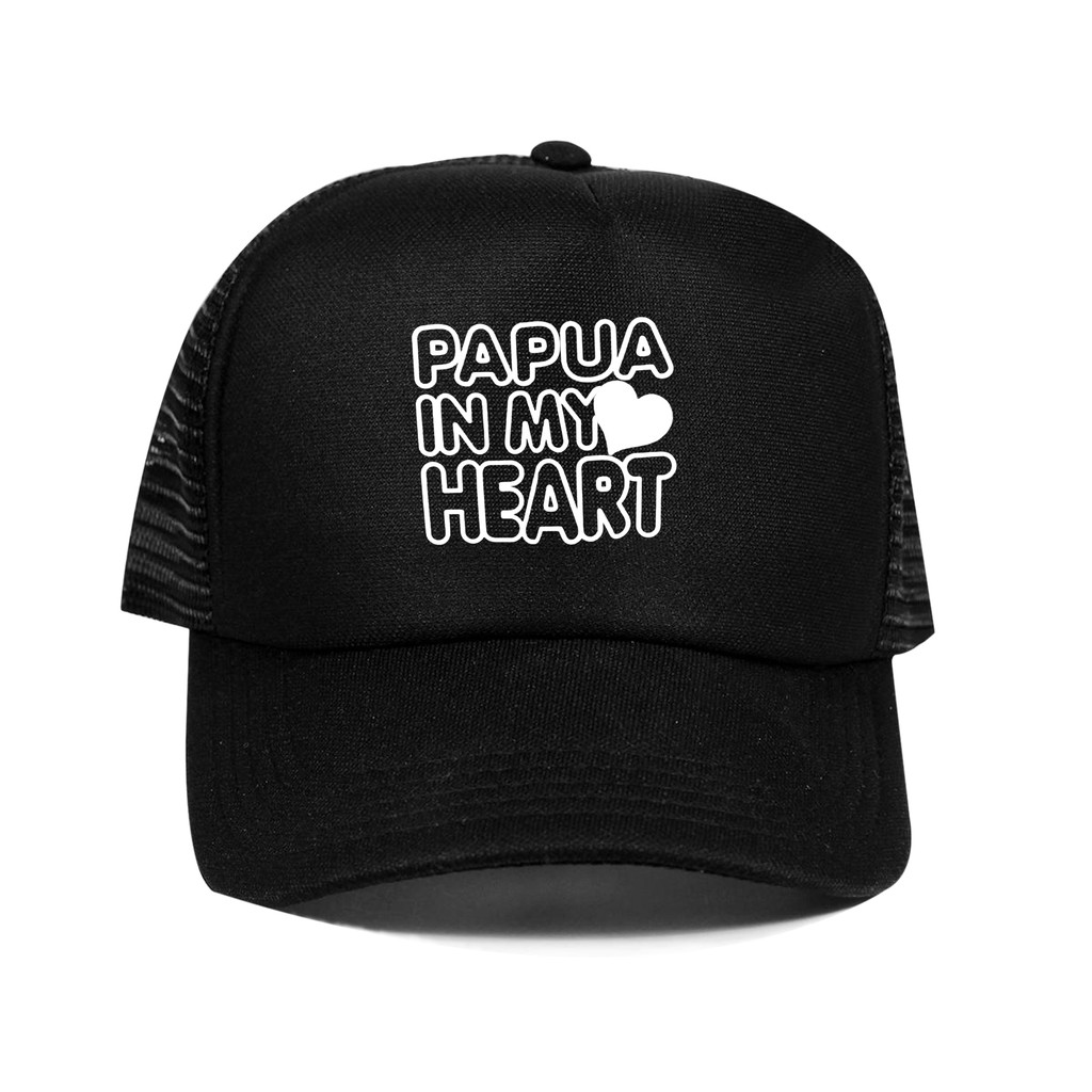 TOPI CINTA PAPUA TIMUR PAPU IN MY HEART Topi Papua My Heart