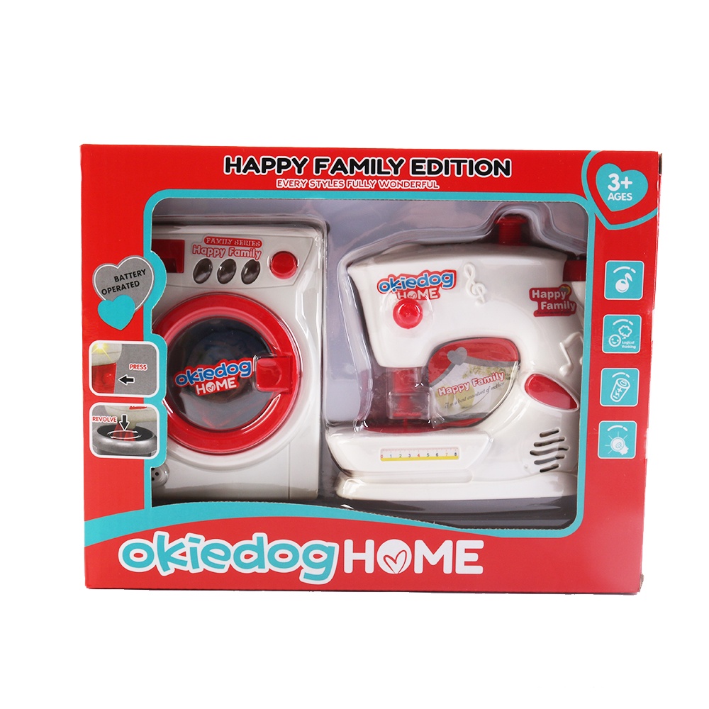 Okiedog Special Combo Family Edition Sewing Machine+Washing