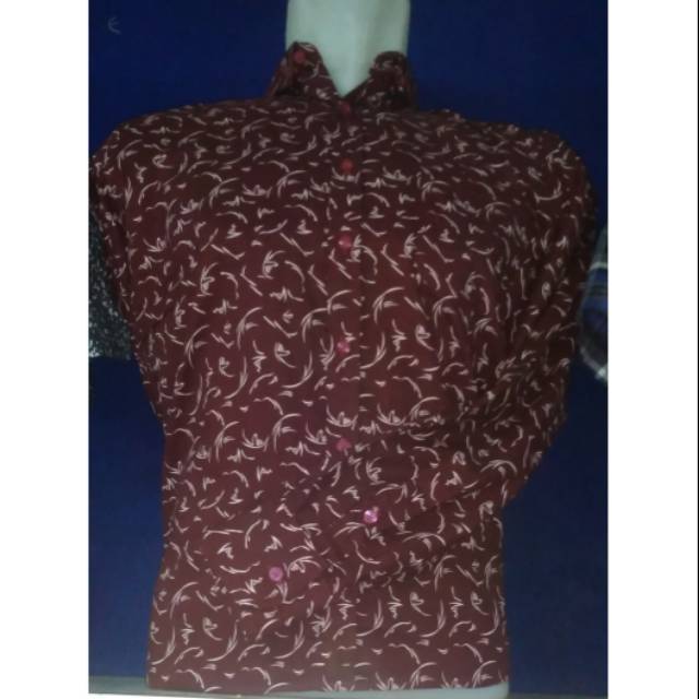 Kemeja katun vlad (lengan panjang)