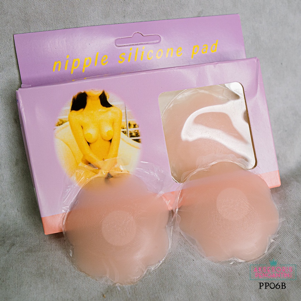 [READY STOCK] NIPPLE PAD COVER PENUTUP PUTING PAYUDARA SILICONE PINK PP06