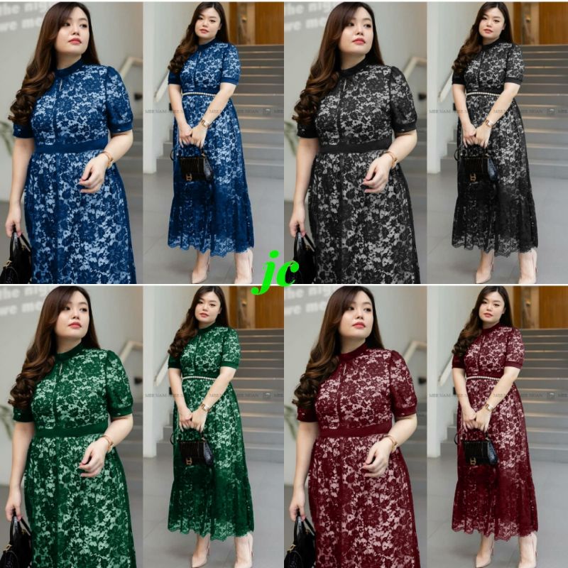 JCMC - Dress Jumbo Momo / Dress Wanita Jumbo Terbaru Kekinian