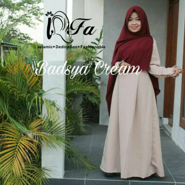 Gamis Polos Wolfis Premium Termurah