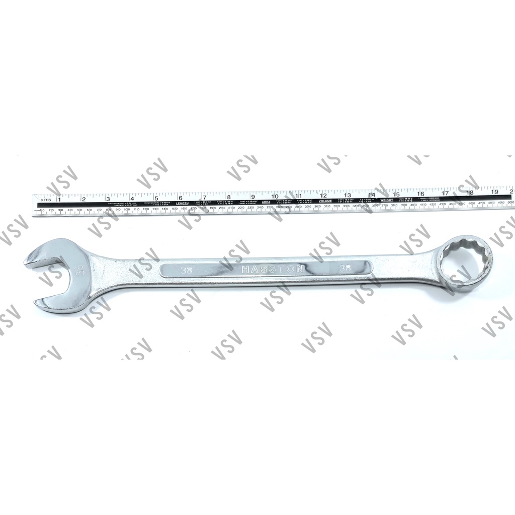 HASSTON Kunci Ring Pas 38mm Combination Wrench 38mm Ringpas 38mm Spanner