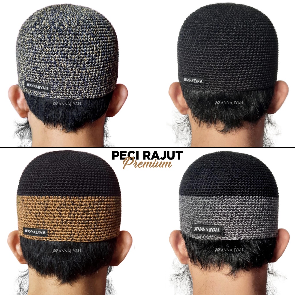 Peci Full Rajut Tebal Yaman Premium Dewasa &amp; Remaja