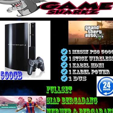 Sony ps3 fat hdd 500gb