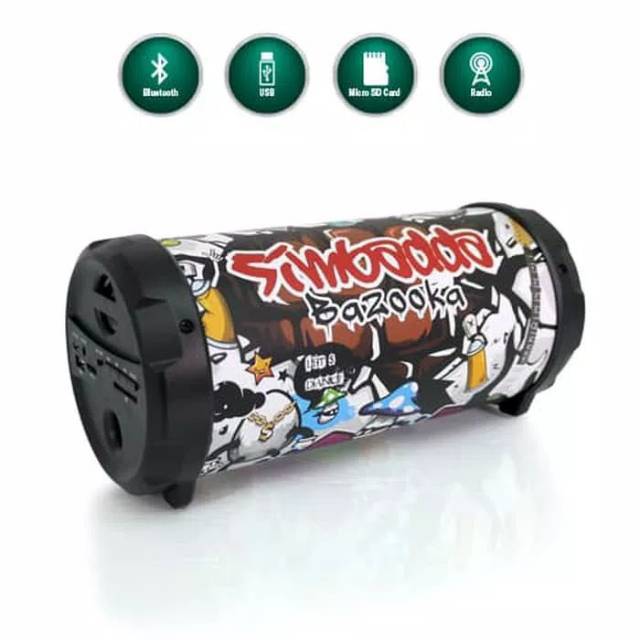 Speaker Portable Simbadda CST 800 800N CST800N BLUETOOTH