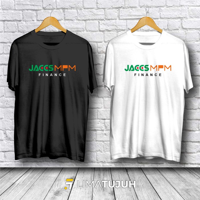 Kaos JACCS MPM Finance Logo Baju Distro