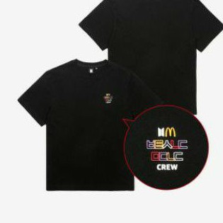 Baju T shirt BTS x mcd Logo Printing dtf