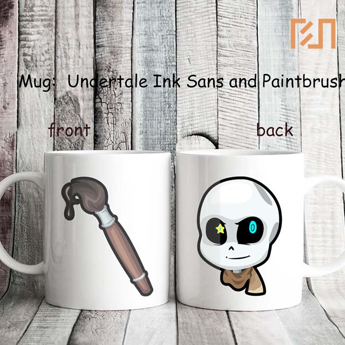 

Mug Undertale Ink Sans and Paintbrush Icon