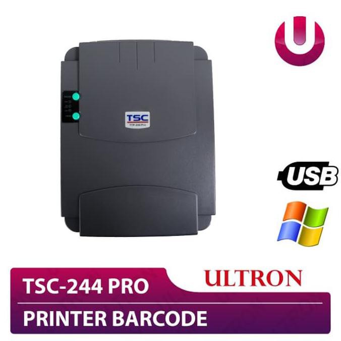 PRINTER BARCODE THERMAL LABEL DIRECT &amp; TRANSFER THERMAL TSC TTP244 PRO