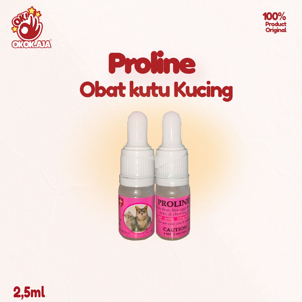 Obat kutu Kucing - PROLINE Cat 2,5ml