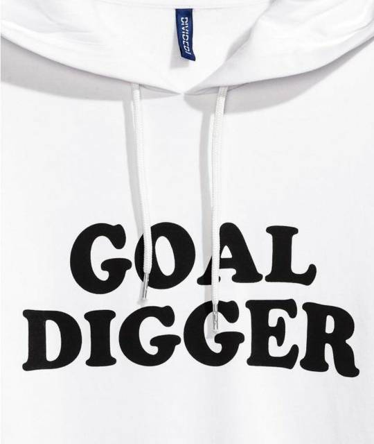 goal digger hoodie h&m