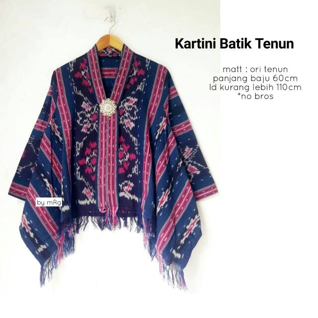 Kartini Batik Tenun / Blus Kartini Tenun Ori Wanita Elegan