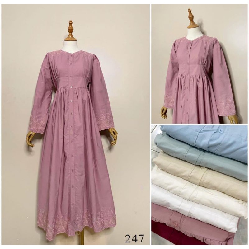 Gamis lesti bordir  original by jadore