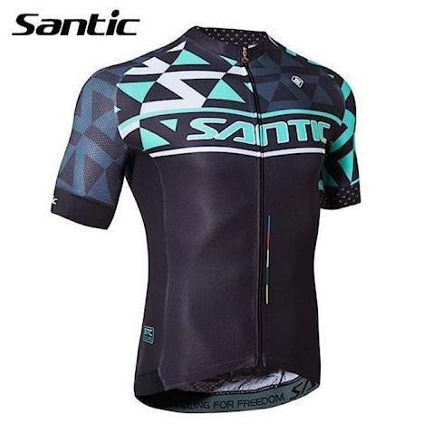 Jersey Santic Road Bike Santic Bushan Men Cycling Jersey Short SAwazen