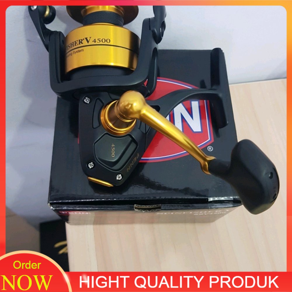 [PROMO SPECIAL] PENN Spinfisher V 4500 Reel Pancing Power Handel Rel Rell Katrol Kerekan Alat Pancin