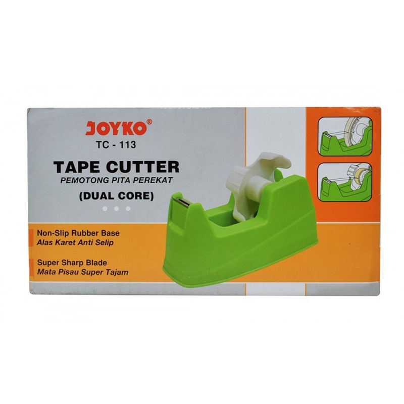 Tape Dispenser Tempat Isolasi 1inchi 0.5inchi JOYKO TD-103 / TC-113