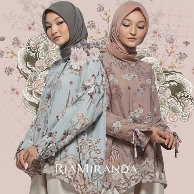 Jingmi top blue ria miranda