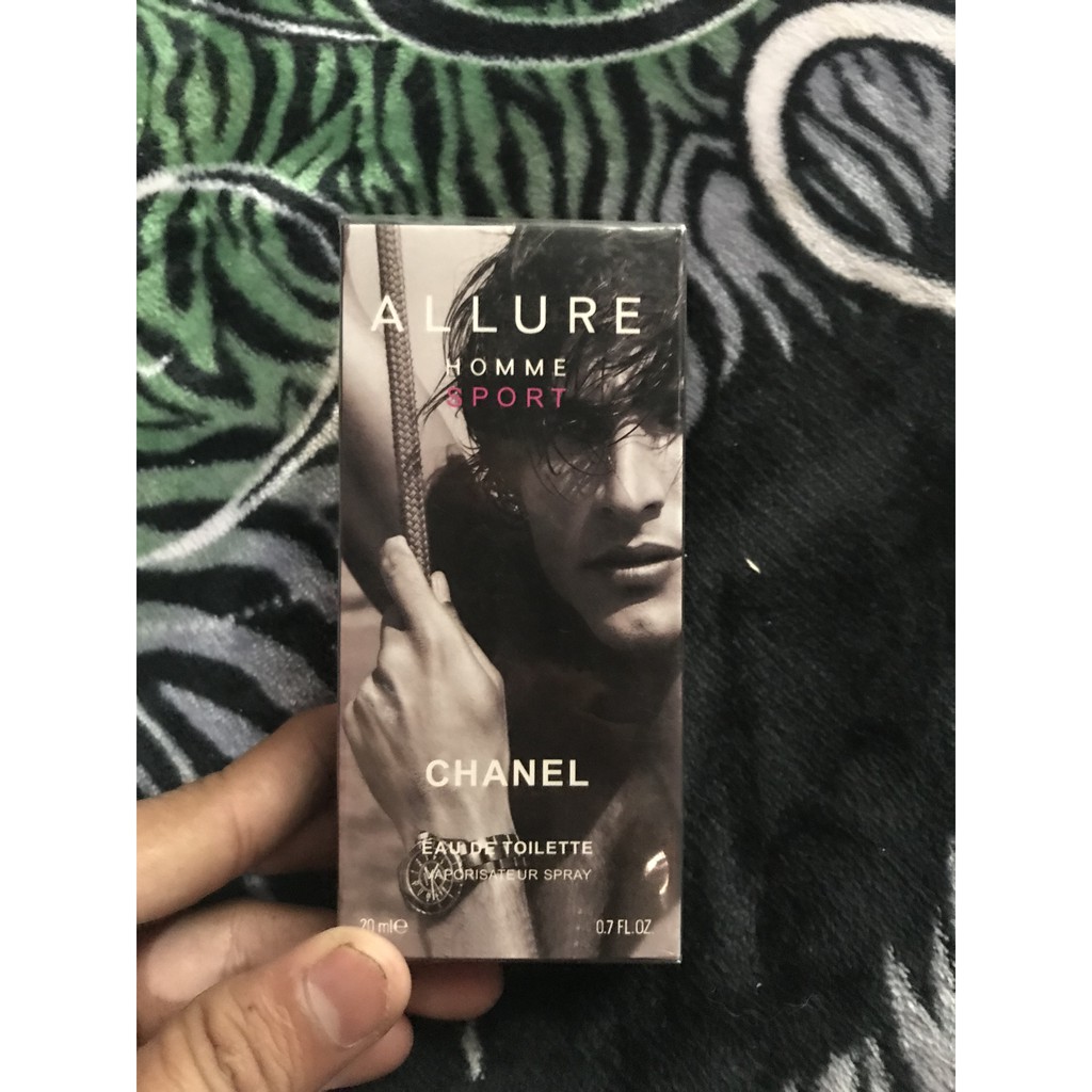 Chanel Allure Homme Sport original singapore Parfum Pocket