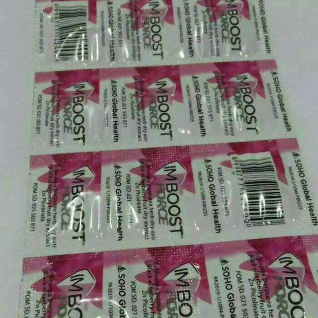 Imboost force//ecer satuan