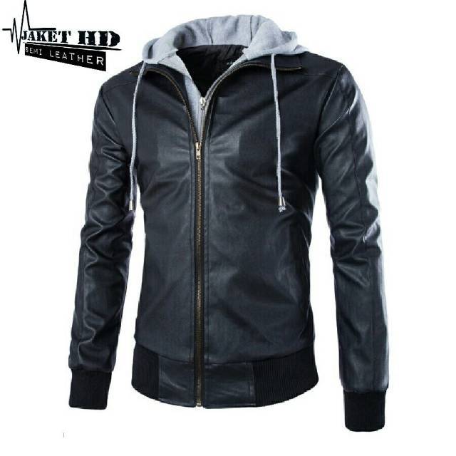 Jaket kulit pria