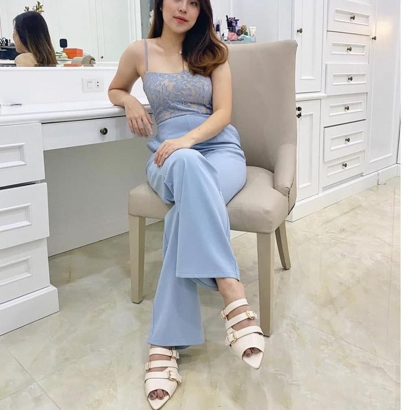 Oke Price.. Sendal Flat Shoes Wanita 3 Cm Eclaire LAMELIKA