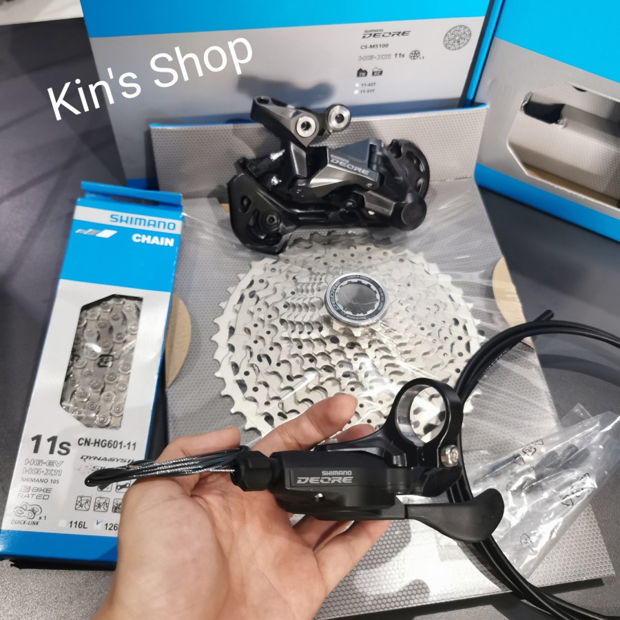 MINI GROUPSET SHIMANO DEORE M5100 11 SPEED