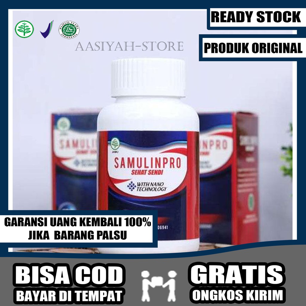 

SAMULINPRO - SEHAT SENDI ORIGINAL | SUPLEMEN KESEHATAN HERBAL ALAMI MENGATASI BERBAGAI MASALAH SENDI