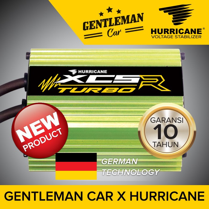 Hurricane XCSR Turbo Motor Gede Penghemat BBM Garansi Resmi 10 Tahun