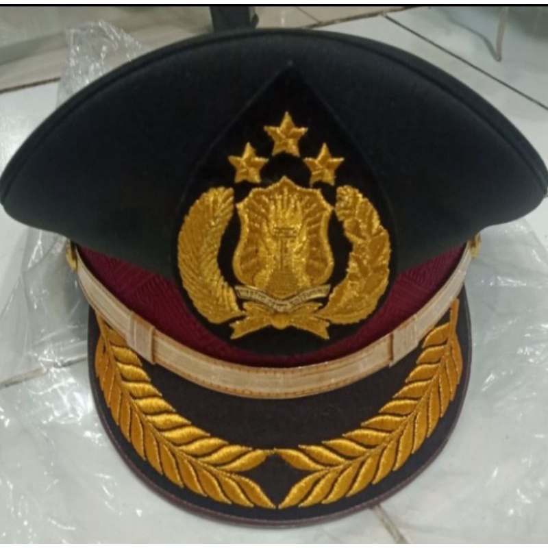 Original Topi Pet Polri Pamen Ciputat