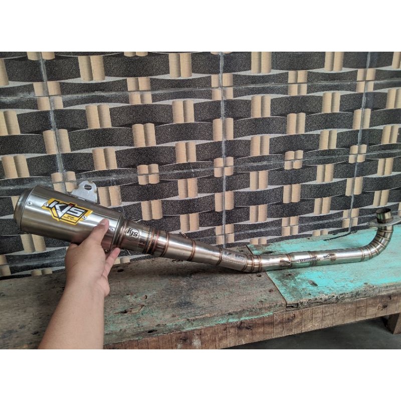 knalpot KJS original roadrace untuk bebek