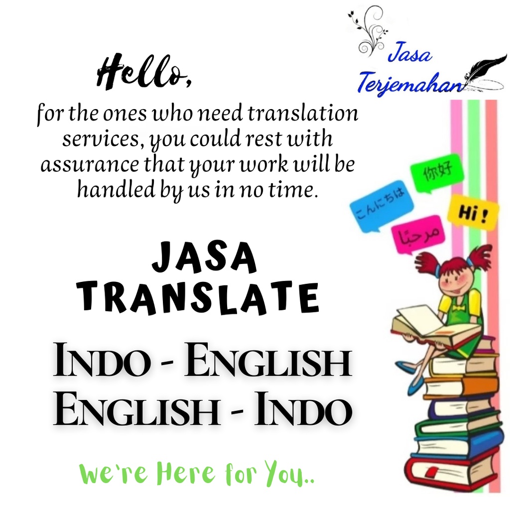 JASA TRANSLATE BAHASA INGGRIS