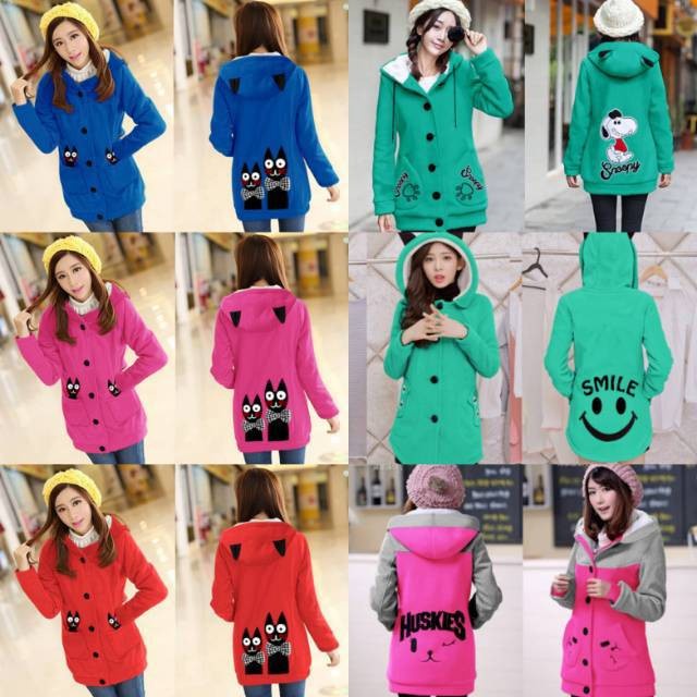 Jaket Wanita PROMO JAKET FASHION WANITA TERBATAS(G2M6)