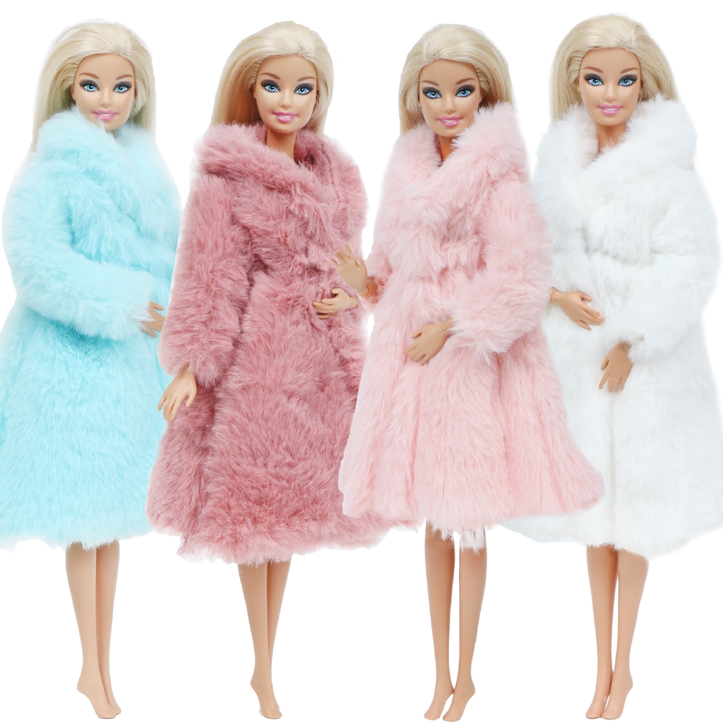 winter barbie set