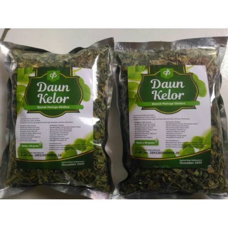 

(2 pcs) Daun Kelor curah @40 gram