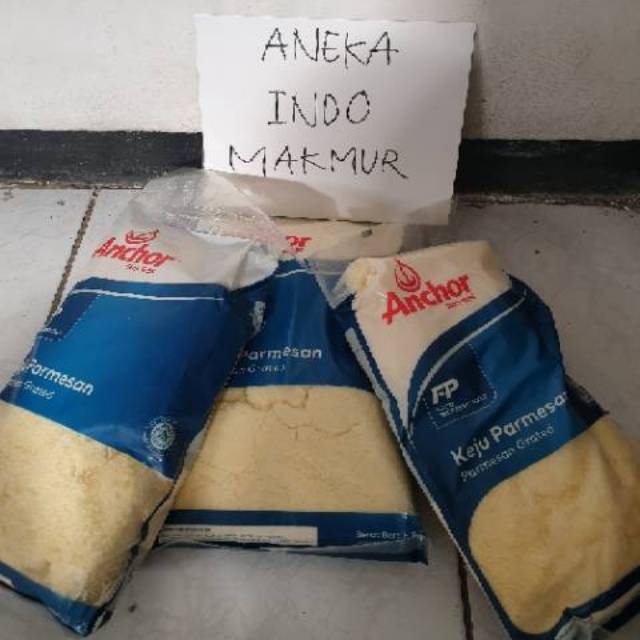 

Parmesan Anchor Grated Parmesan Keju Bubuk 1KG