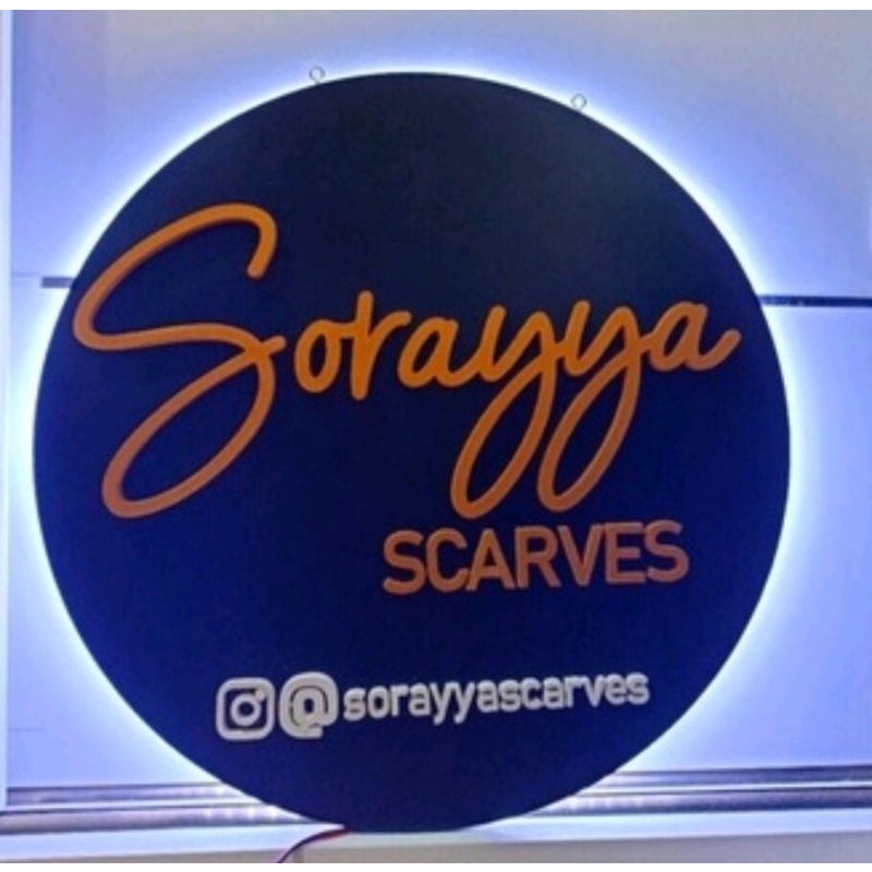 ACRYLIC PAPAN USAHA, AKRILIK NOMER LOGO USAHA CUSTOM, LOGO BISNIS.